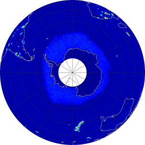 Global radiometer percent rfi, August 2012